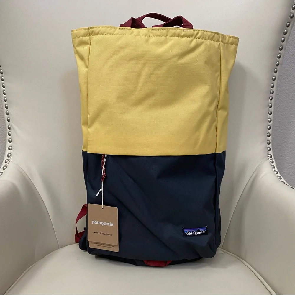 New Patagonia arbor linked pack 25l lightweight patchwork backpack leisure - Picture 3 of 9